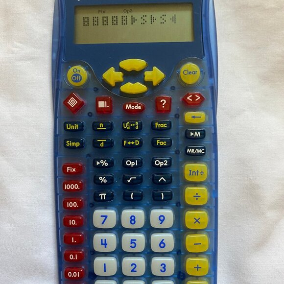 Texas Instruments TI-15 For Elementary Students Dual Power, 2 Row Display, Works - Picture 5 of 5